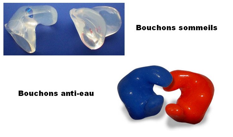 Bouchons anti eau